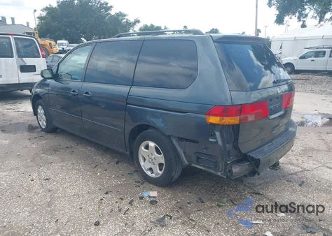 2004 Honda Odyssey Ex-L from USA, damaged, VIN 5FNRL18014B013288